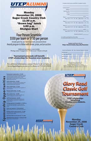 2008 Glory Road Golf Tournament